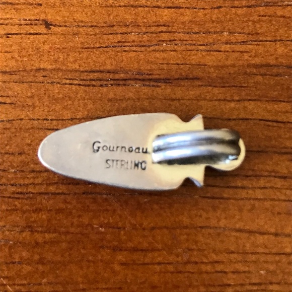 Gourneau Opal and Agate Sterling Silver Western Native American Pendant ✨ - Picture 7 of 7